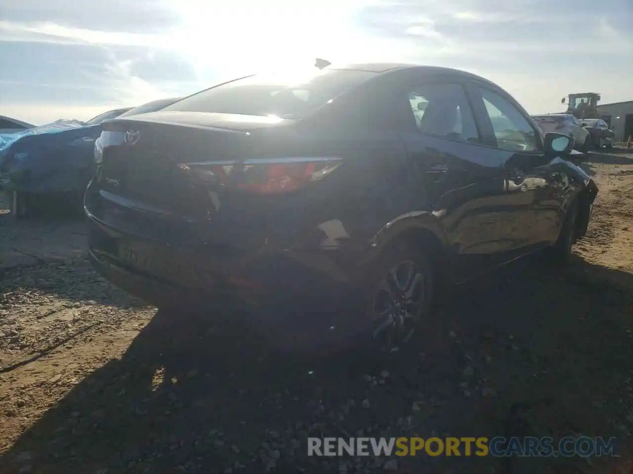 4 Photograph of a damaged car 3MYDLBYV8KY511132 TOYOTA YARIS 2019