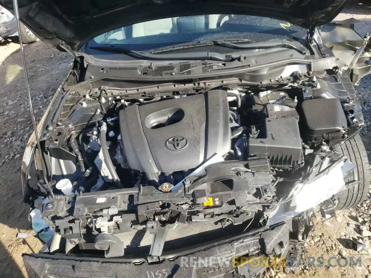 7 Photograph of a damaged car 3MYDLBYV8KY511132 TOYOTA YARIS 2019