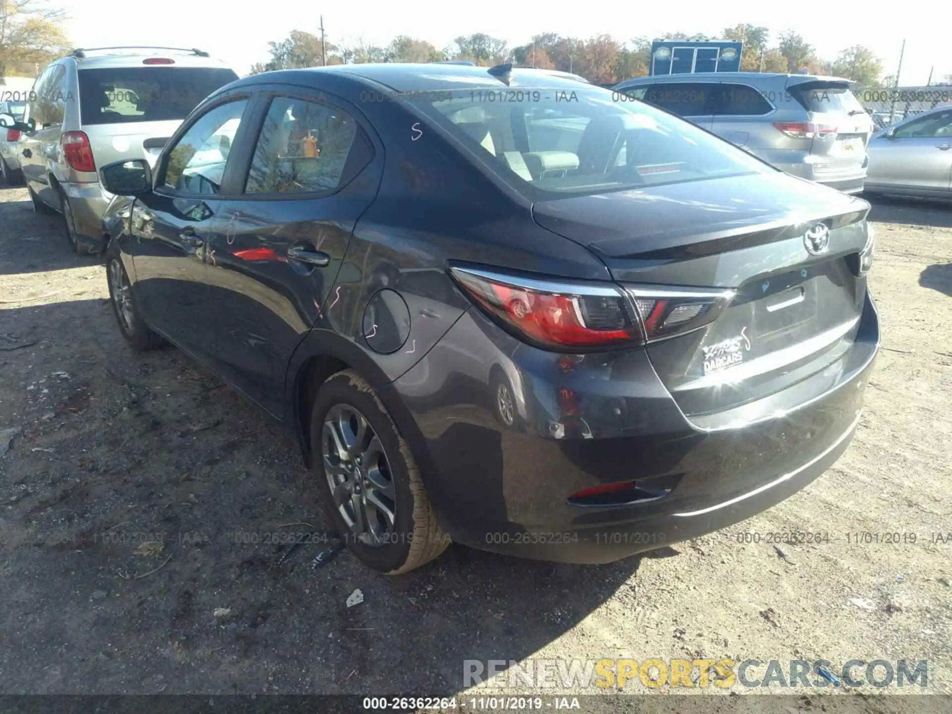 3 Photograph of a damaged car 3MYDLBYV8KY511776 TOYOTA YARIS 2019