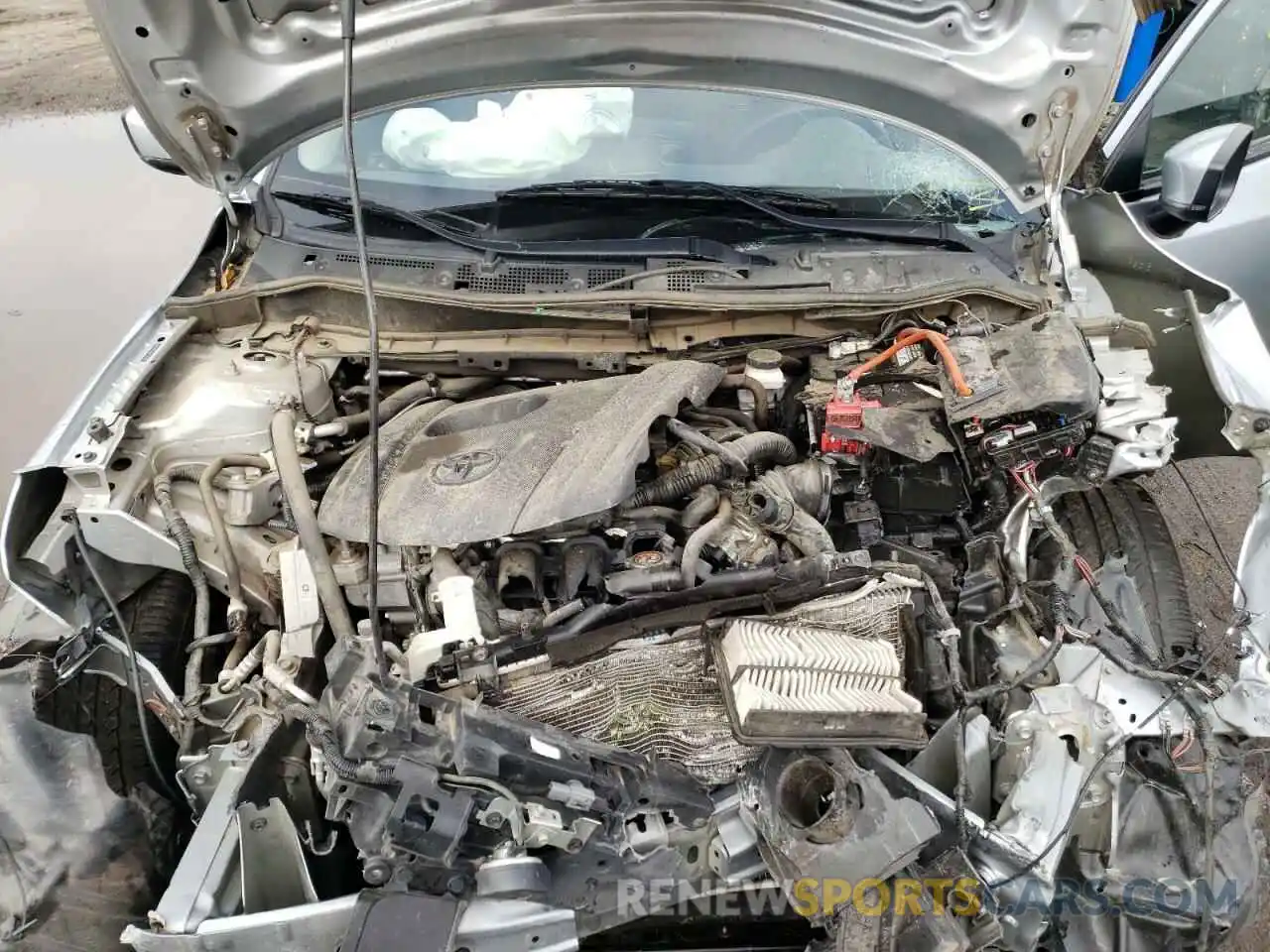 7 Photograph of a damaged car 3MYDLBYV8KY512815 TOYOTA YARIS 2019