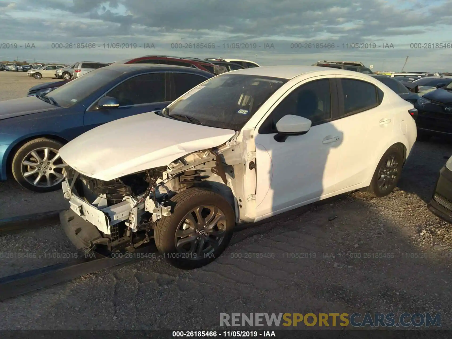 2 Photograph of a damaged car 3MYDLBYV8KY514225 TOYOTA YARIS 2019