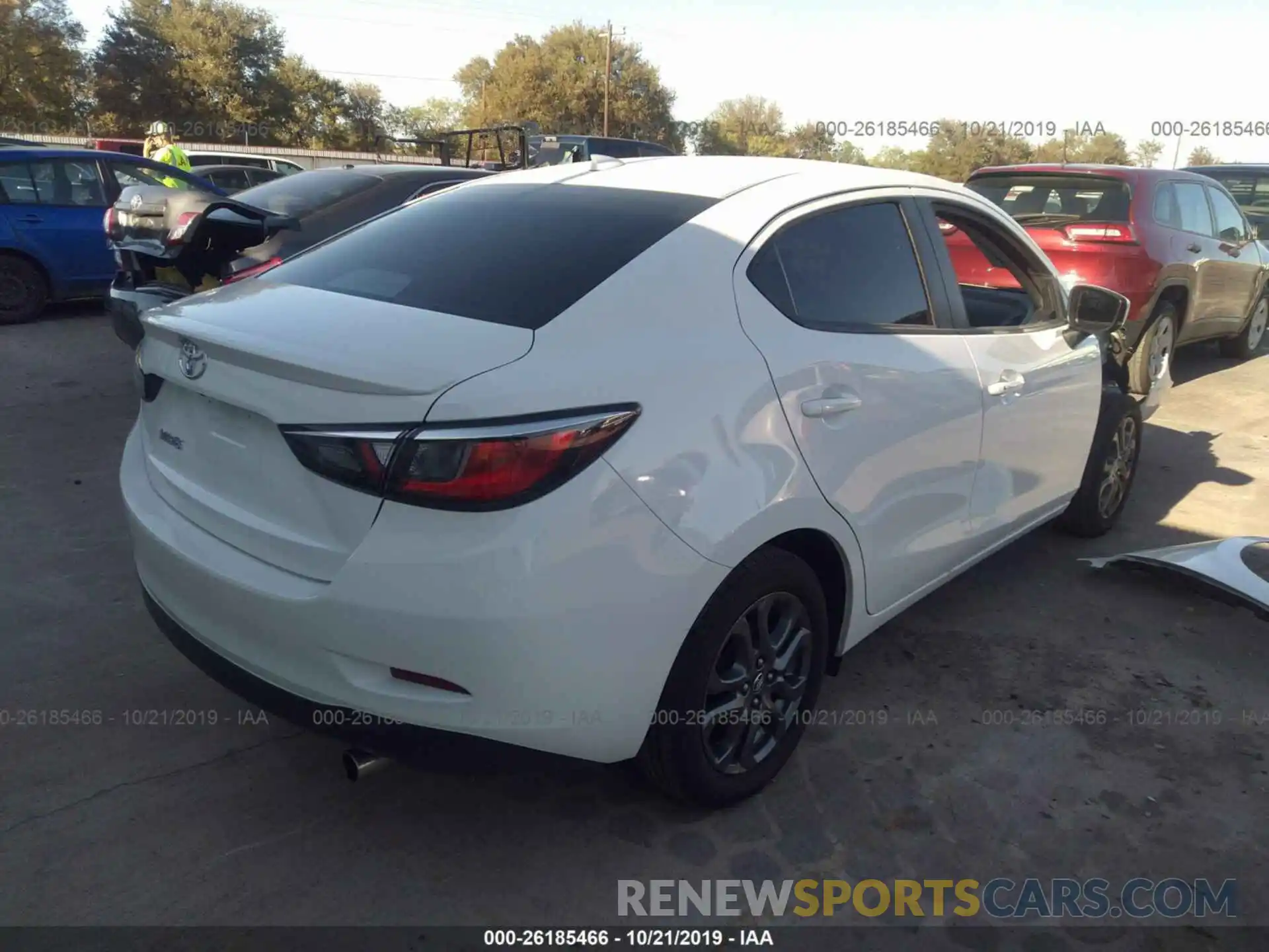 4 Photograph of a damaged car 3MYDLBYV8KY514225 TOYOTA YARIS 2019