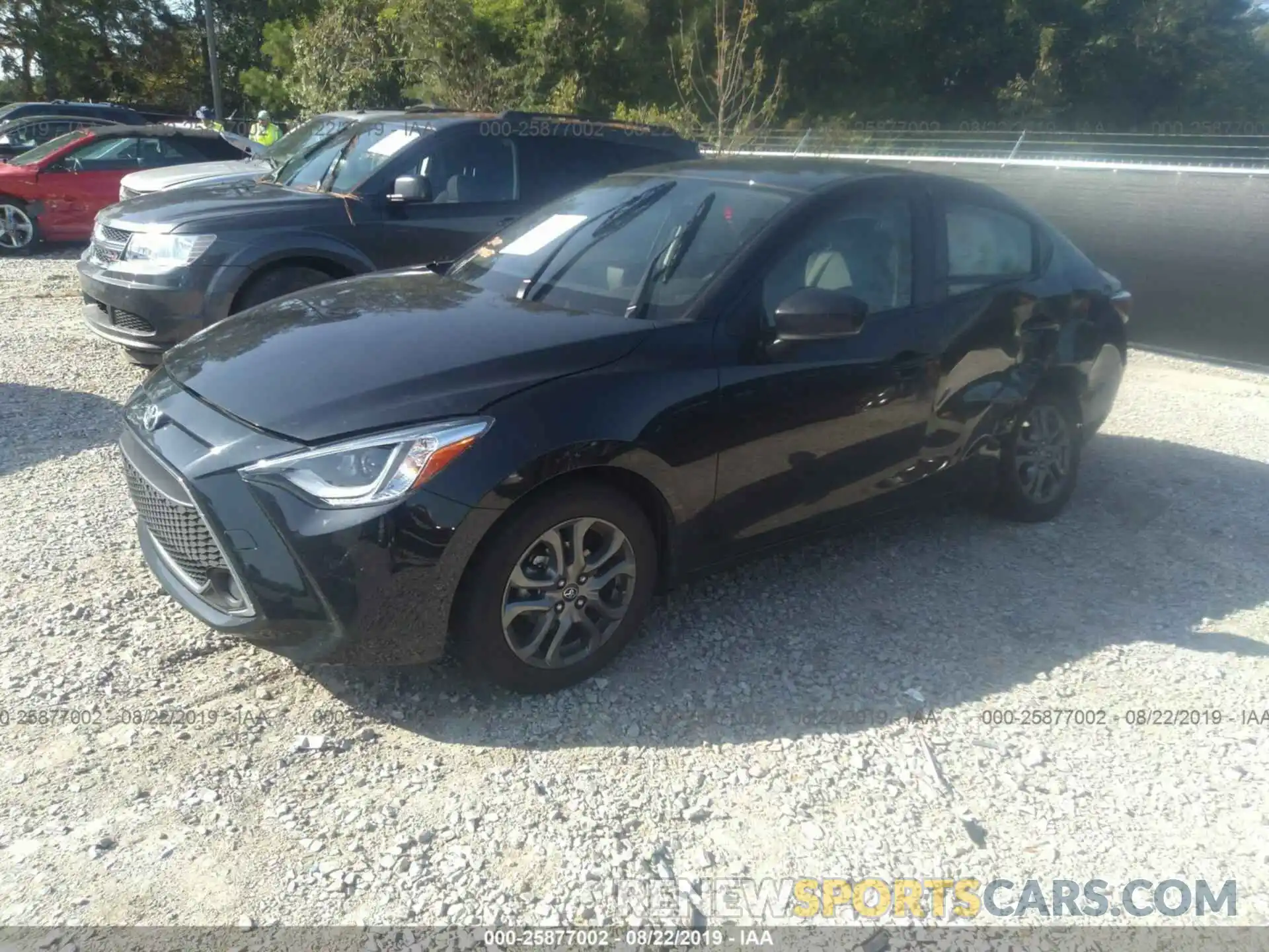 2 Photograph of a damaged car 3MYDLBYV8KY514838 TOYOTA YARIS 2019