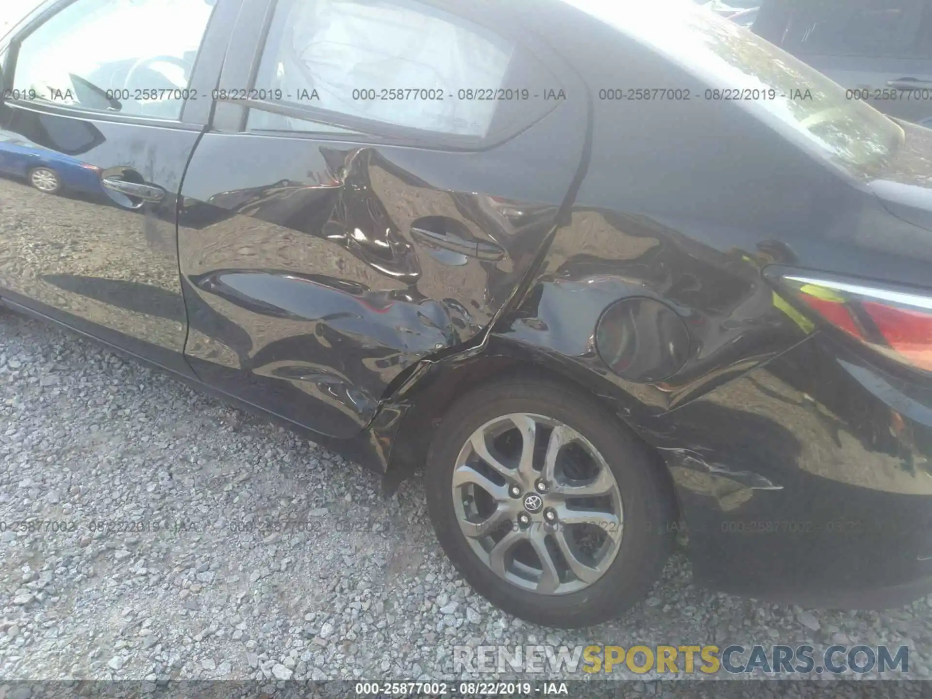 6 Photograph of a damaged car 3MYDLBYV8KY514838 TOYOTA YARIS 2019