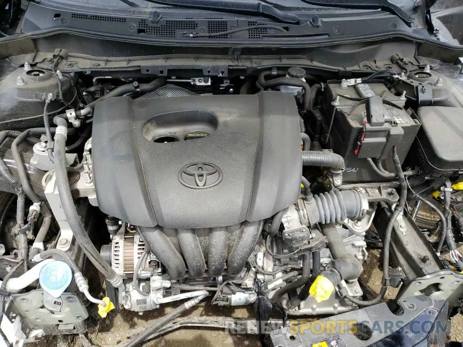 7 Фотография поврежденного автомобиля 3MYDLBYV8KY515049 TOYOTA YARIS 2019