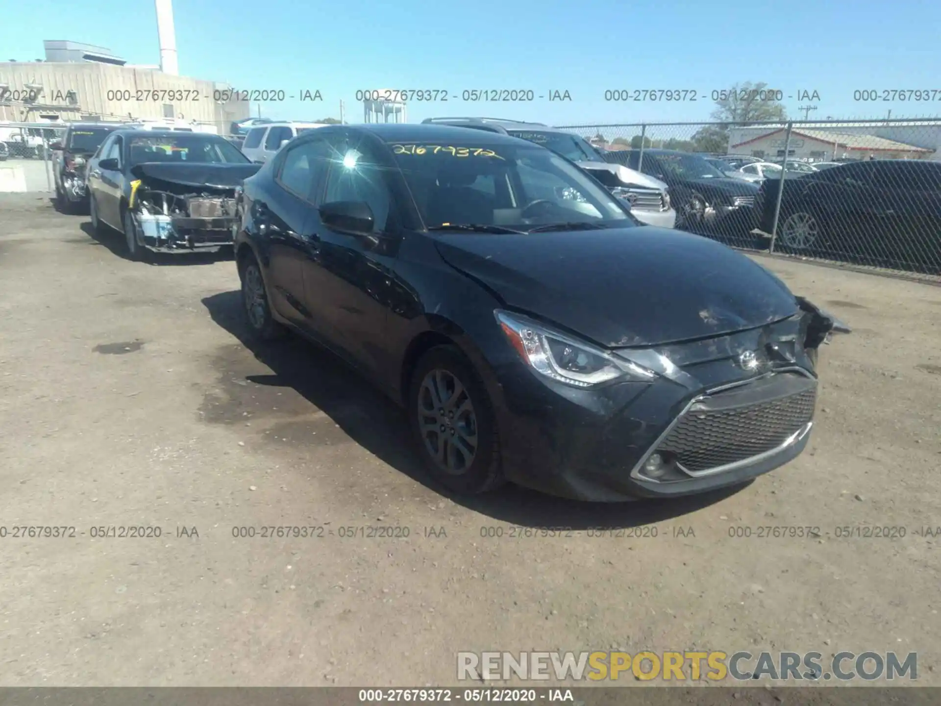 1 Фотография поврежденного автомобиля 3MYDLBYV8KY515181 TOYOTA YARIS 2019