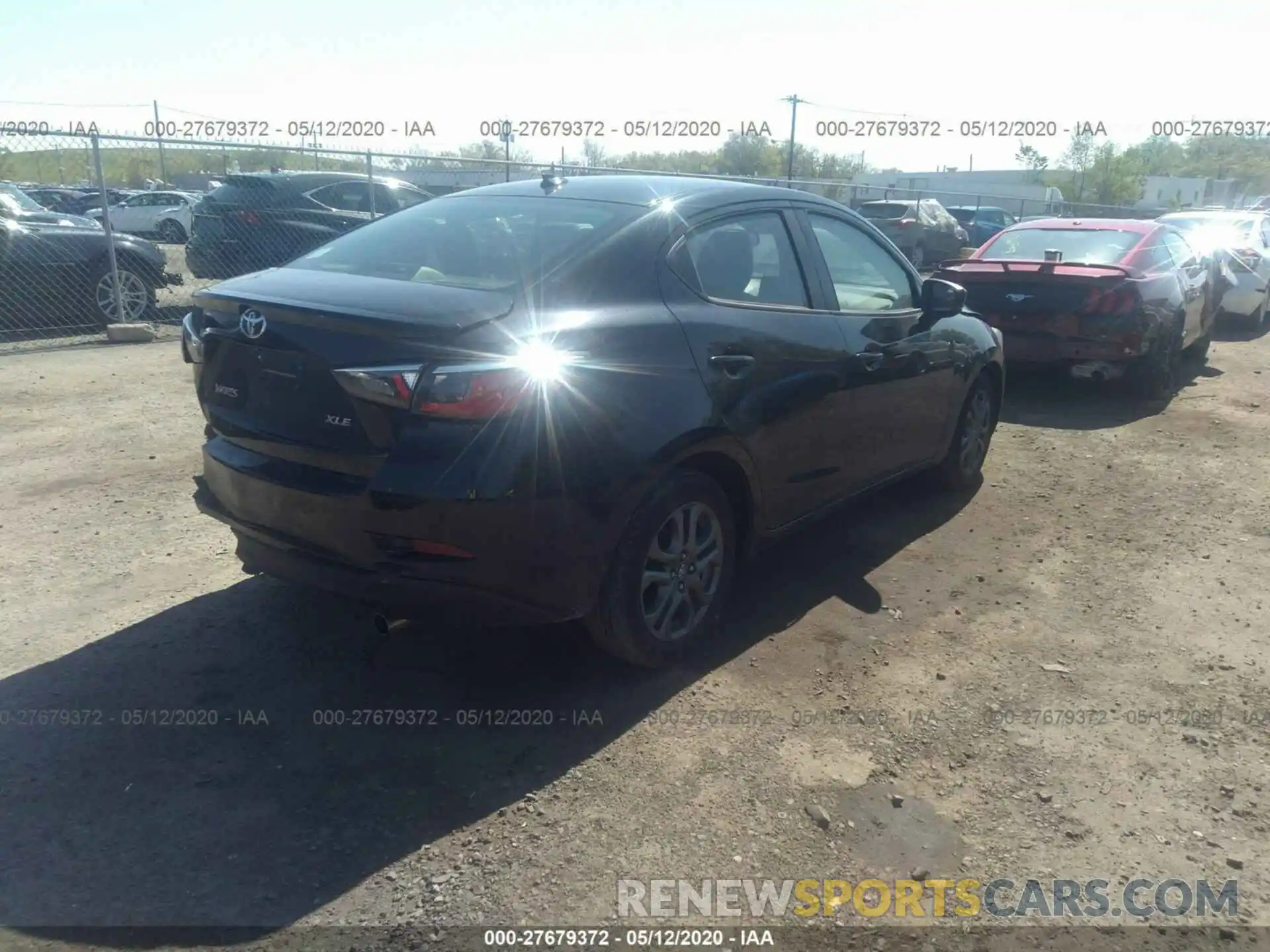 4 Photograph of a damaged car 3MYDLBYV8KY515181 TOYOTA YARIS 2019