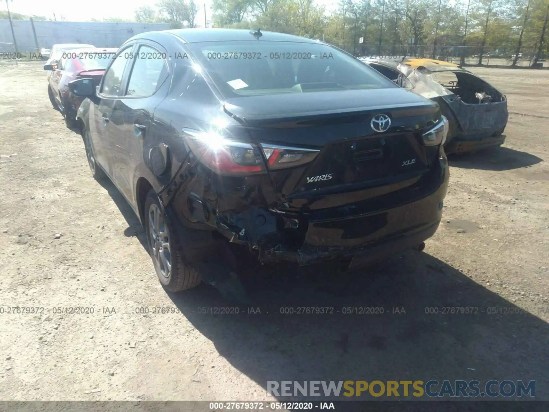 6 Photograph of a damaged car 3MYDLBYV8KY515181 TOYOTA YARIS 2019