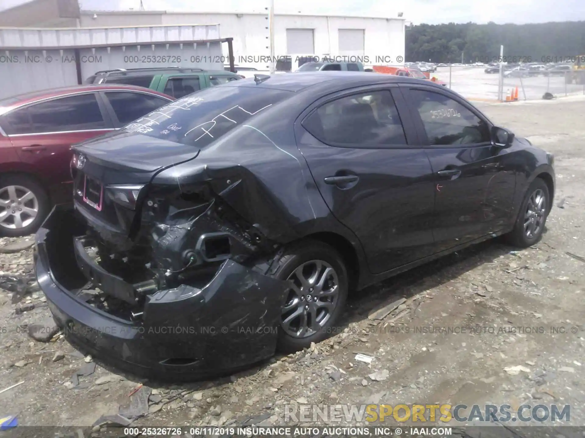 4 Photograph of a damaged car 3MYDLBYV8KY515519 TOYOTA YARIS 2019