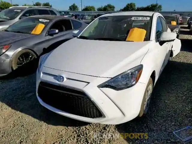 2 Photograph of a damaged car 3MYDLBYV8KY516508 TOYOTA YARIS 2019