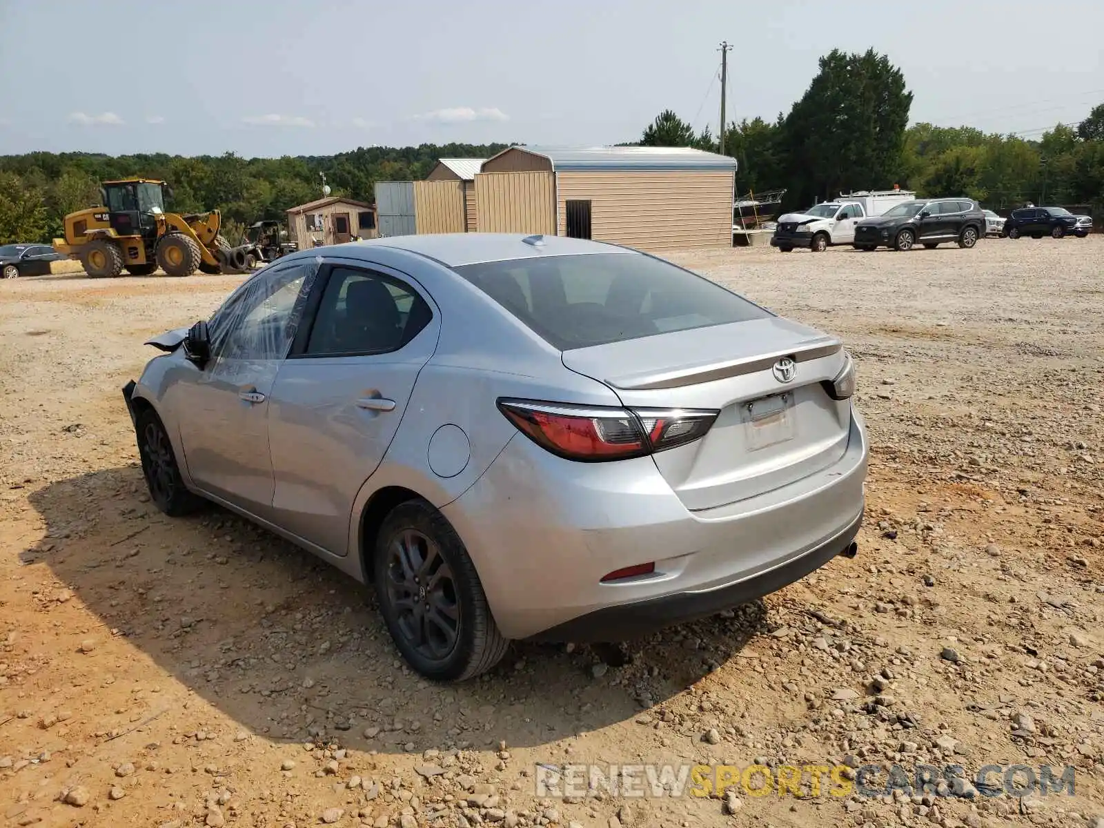 3 Photograph of a damaged car 3MYDLBYV8KY517206 TOYOTA YARIS 2019