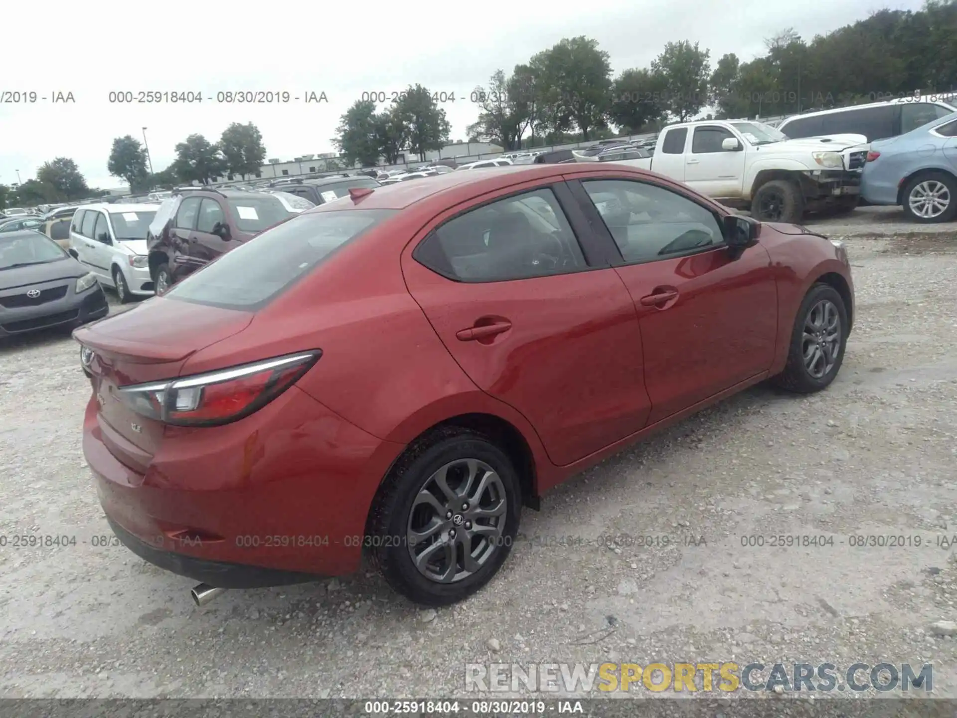 4 Photograph of a damaged car 3MYDLBYV8KY517920 TOYOTA YARIS 2019