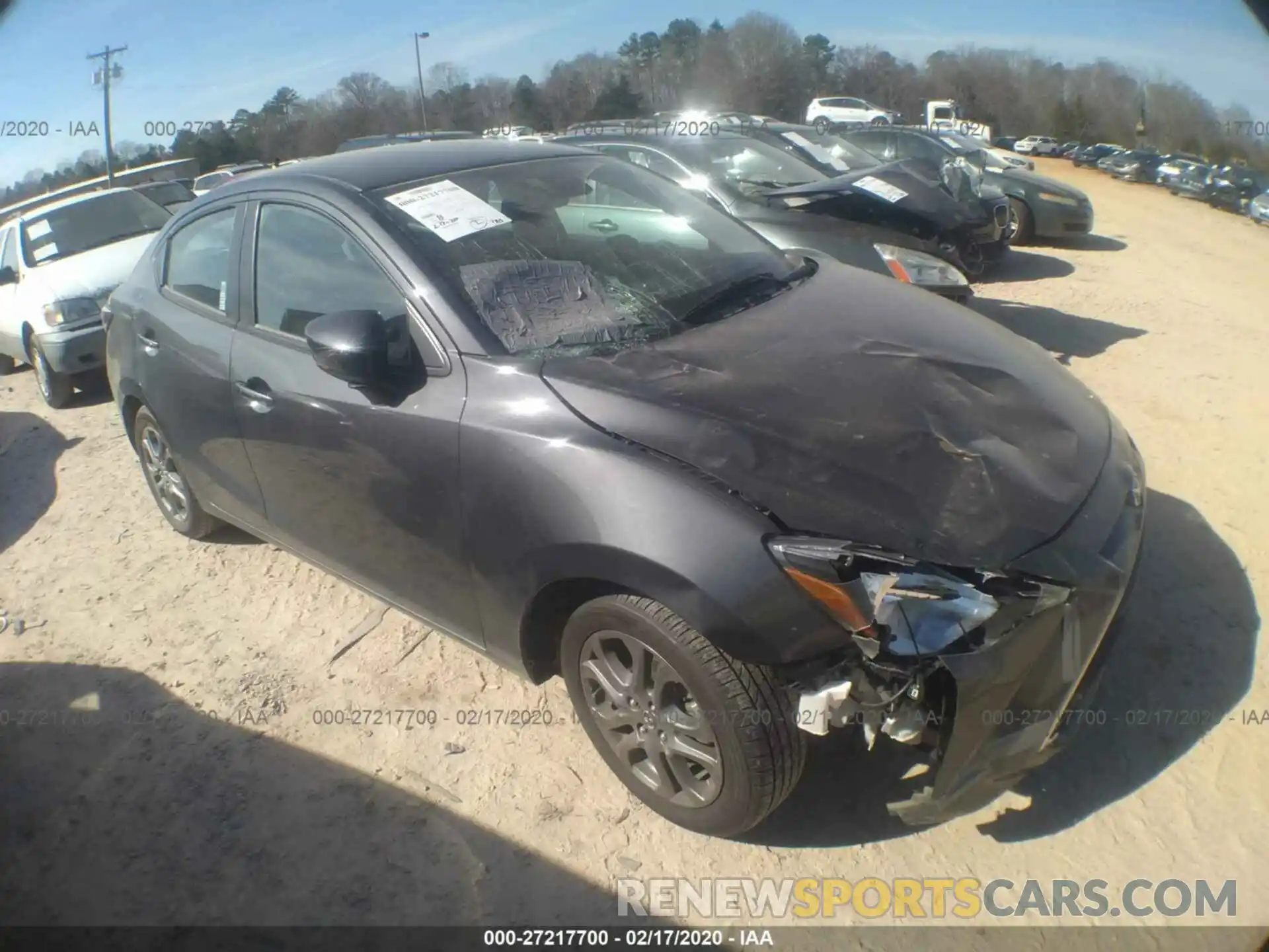 1 Photograph of a damaged car 3MYDLBYV8KY519506 TOYOTA YARIS 2019