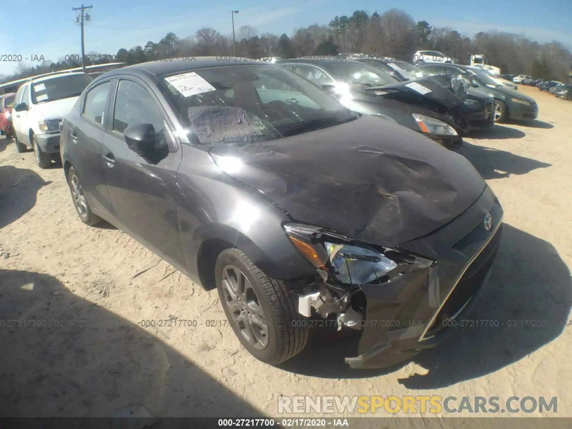 6 Photograph of a damaged car 3MYDLBYV8KY519506 TOYOTA YARIS 2019