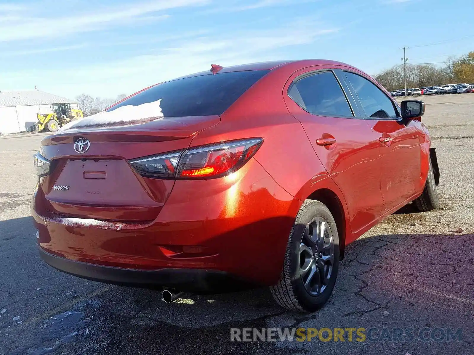 4 Photograph of a damaged car 3MYDLBYV8KY520283 TOYOTA YARIS 2019