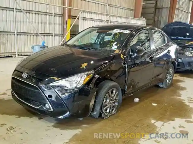 2 Photograph of a damaged car 3MYDLBYV8KY520753 TOYOTA YARIS 2019