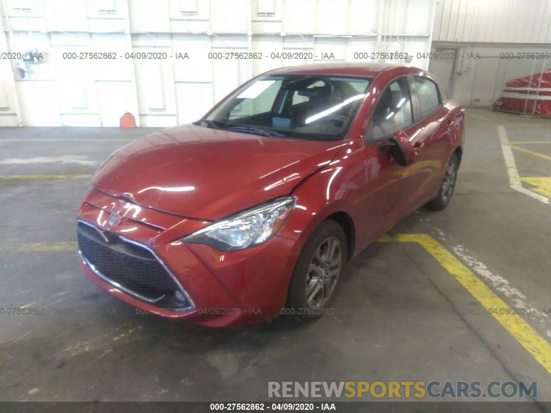 2 Photograph of a damaged car 3MYDLBYV8KY521434 TOYOTA YARIS 2019