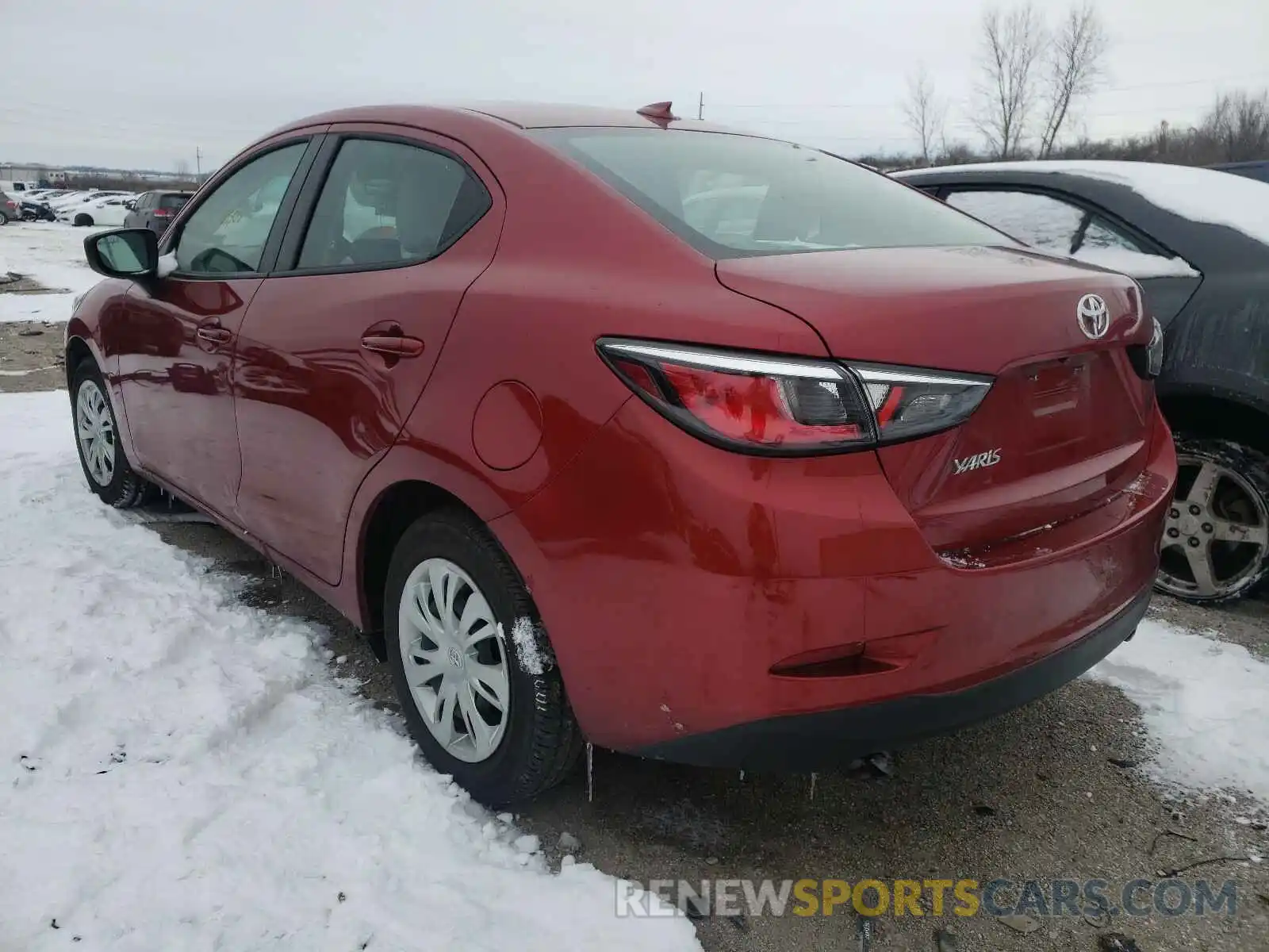 3 Photograph of a damaged car 3MYDLBYV8KY522826 TOYOTA YARIS 2019