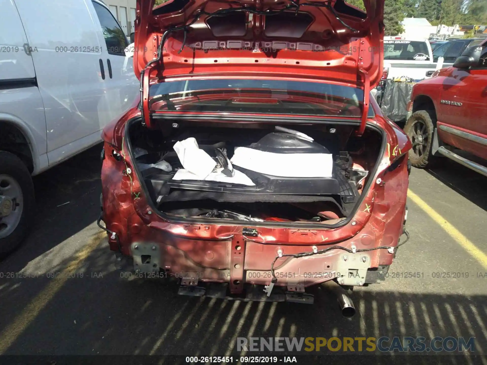 6 Photograph of a damaged car 3MYDLBYV8KY524494 TOYOTA YARIS 2019