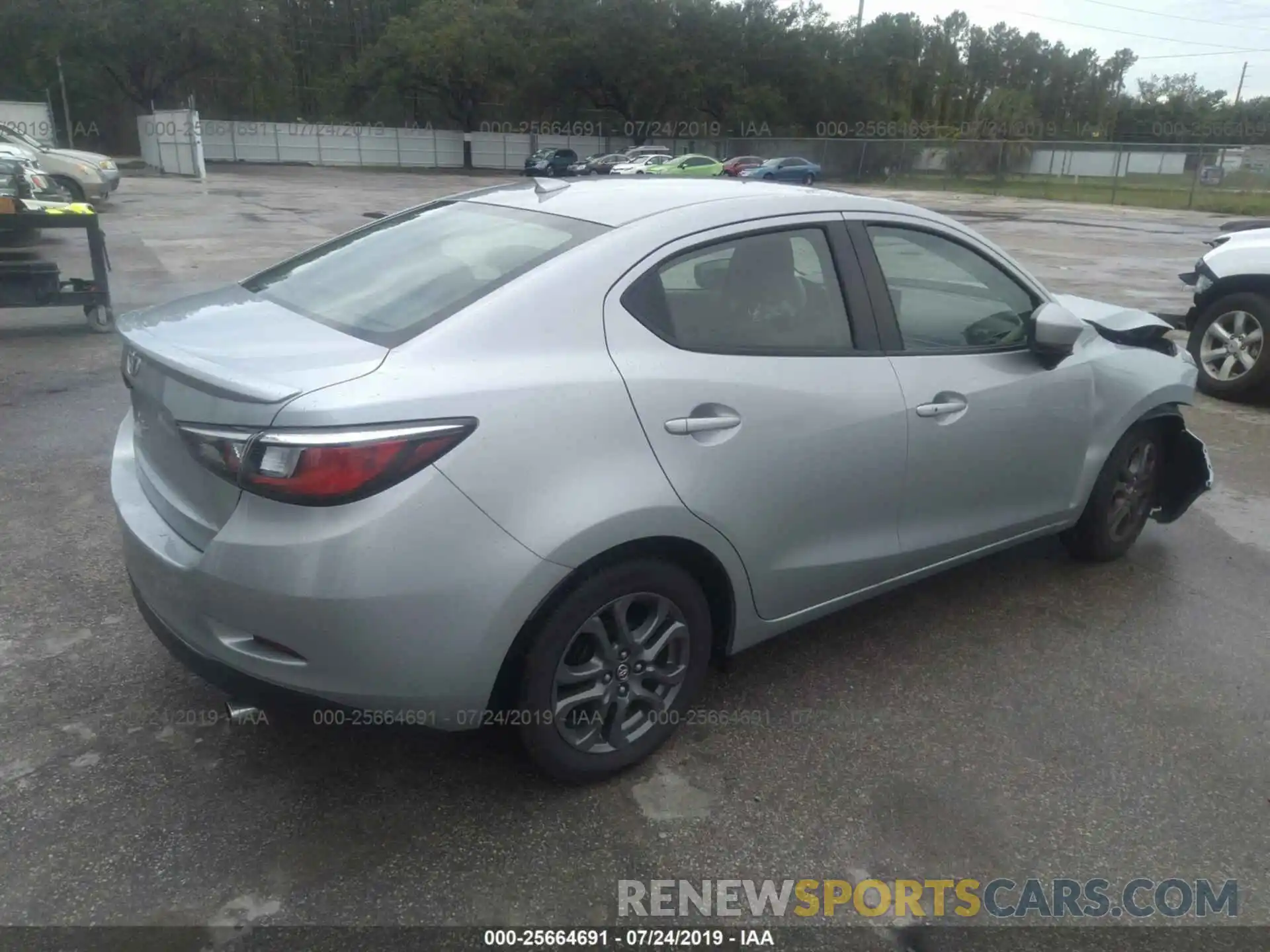 4 Photograph of a damaged car 3MYDLBYV8KY524611 TOYOTA YARIS 2019