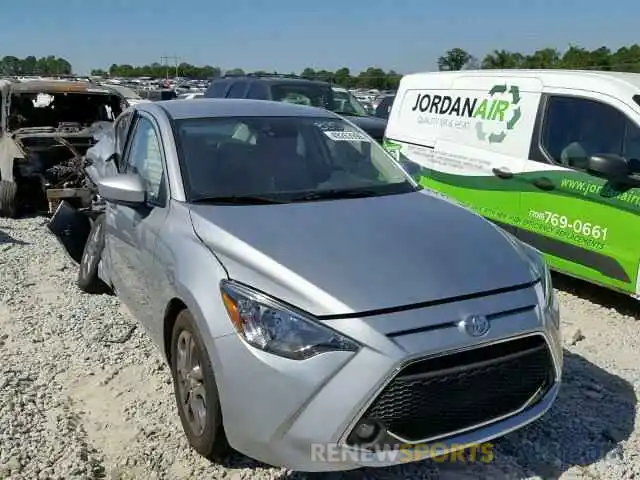 1 Photograph of a damaged car 3MYDLBYV8KY525354 TOYOTA YARIS 2019