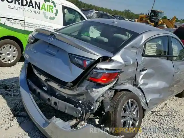 9 Photograph of a damaged car 3MYDLBYV8KY525354 TOYOTA YARIS 2019