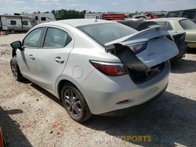 3 Photograph of a damaged car 3MYDLBYV8KY528660 TOYOTA YARIS 2019