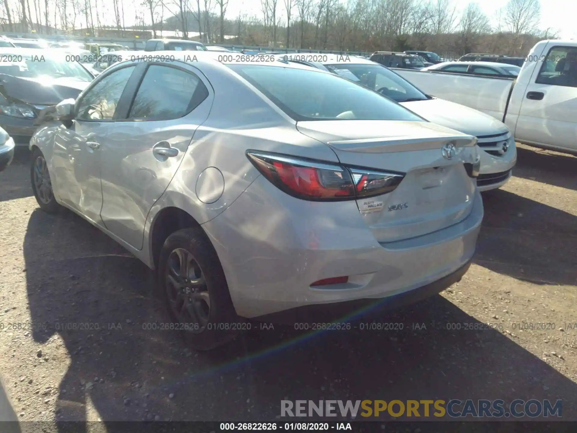 3 Photograph of a damaged car 3MYDLBYV9KY502357 TOYOTA YARIS 2019