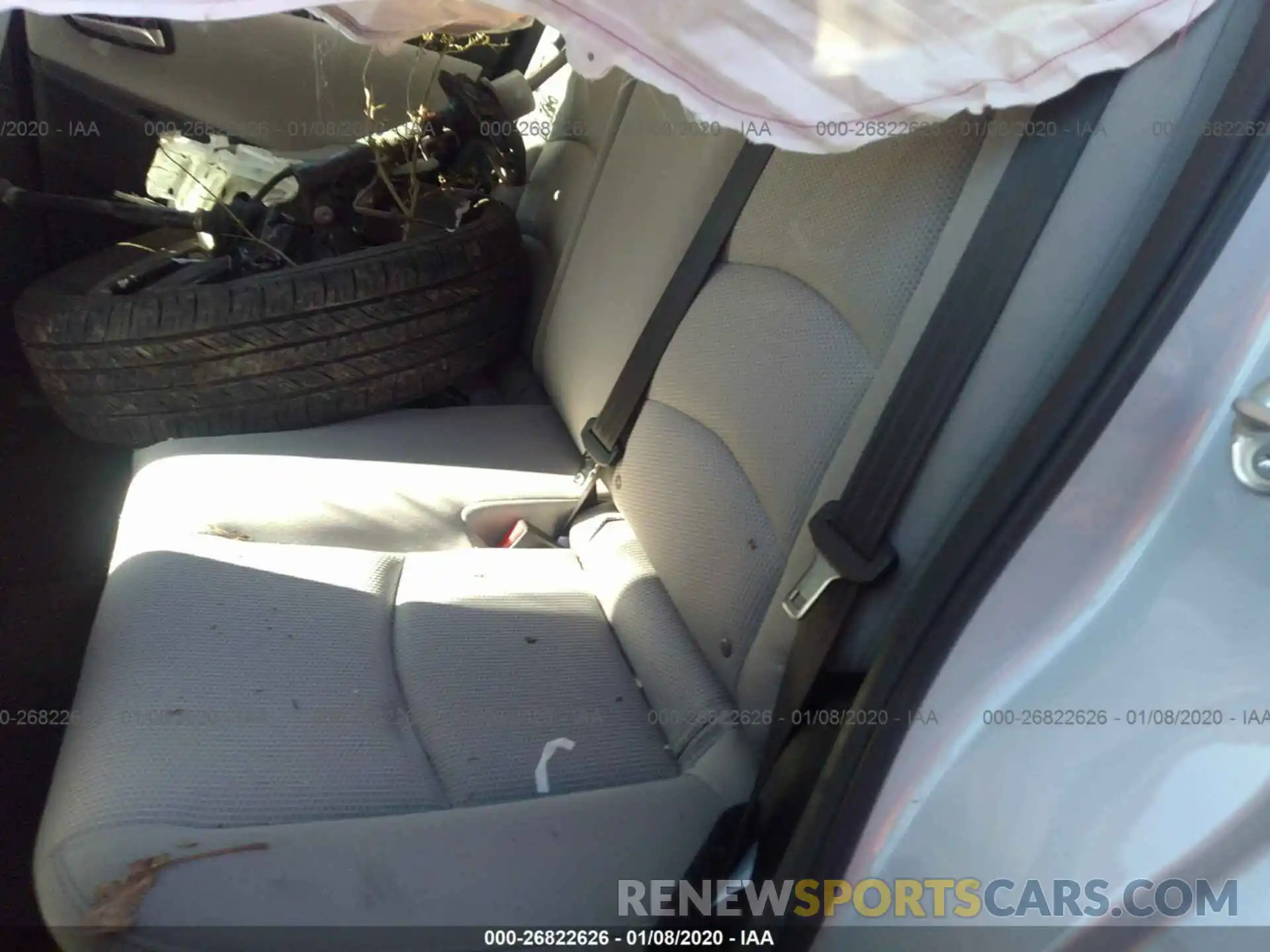 8 Photograph of a damaged car 3MYDLBYV9KY502357 TOYOTA YARIS 2019