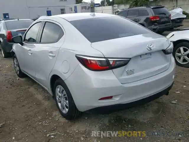 3 Photograph of a damaged car 3MYDLBYV9KY502519 TOYOTA YARIS 2019