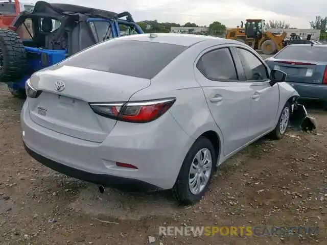 4 Photograph of a damaged car 3MYDLBYV9KY502519 TOYOTA YARIS 2019