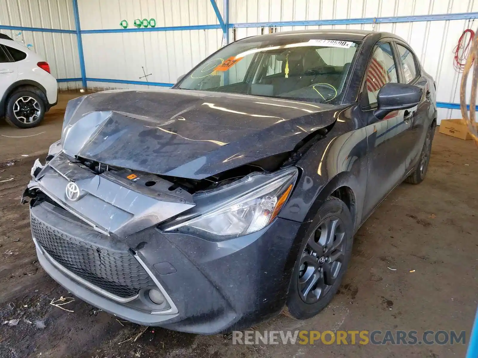 2 Photograph of a damaged car 3MYDLBYV9KY503993 TOYOTA YARIS 2019