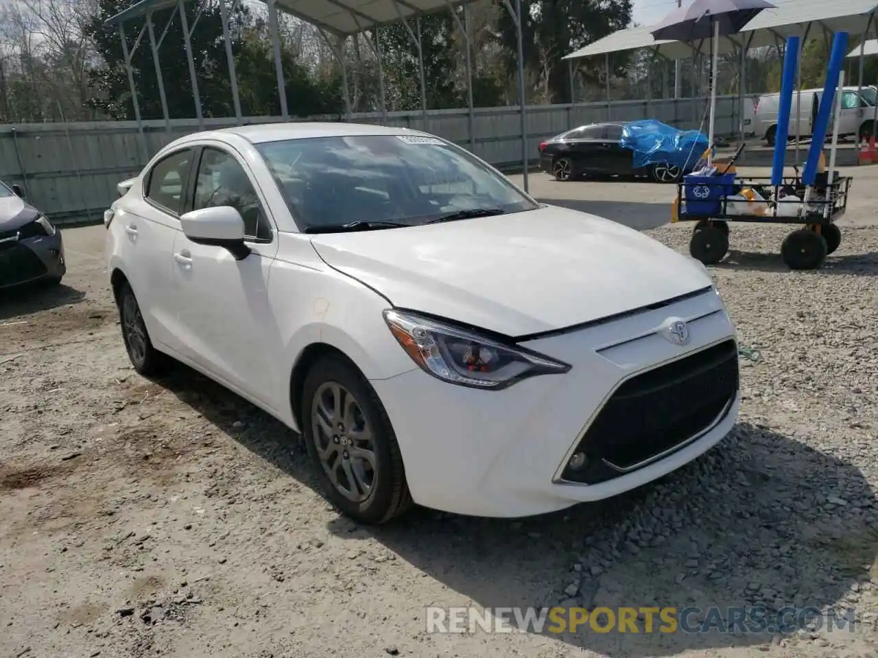 1 Photograph of a damaged car 3MYDLBYV9KY504738 TOYOTA YARIS 2019