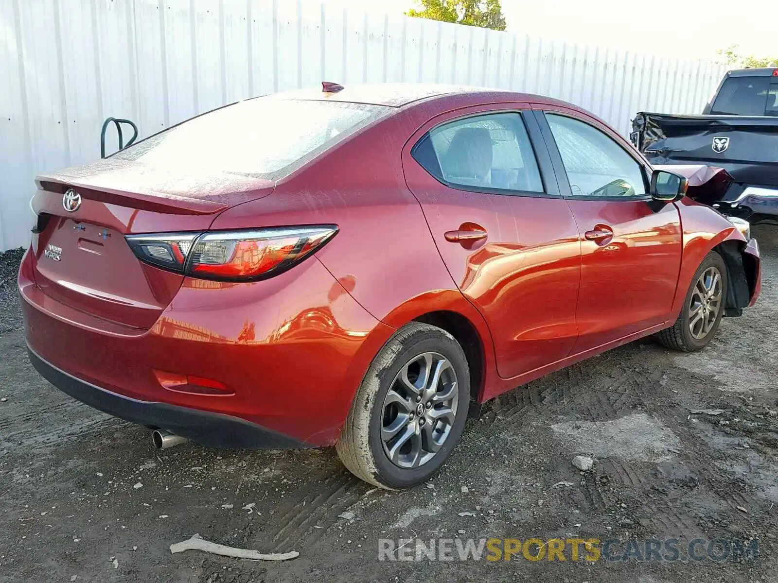 4 Photograph of a damaged car 3MYDLBYV9KY504979 TOYOTA YARIS 2019