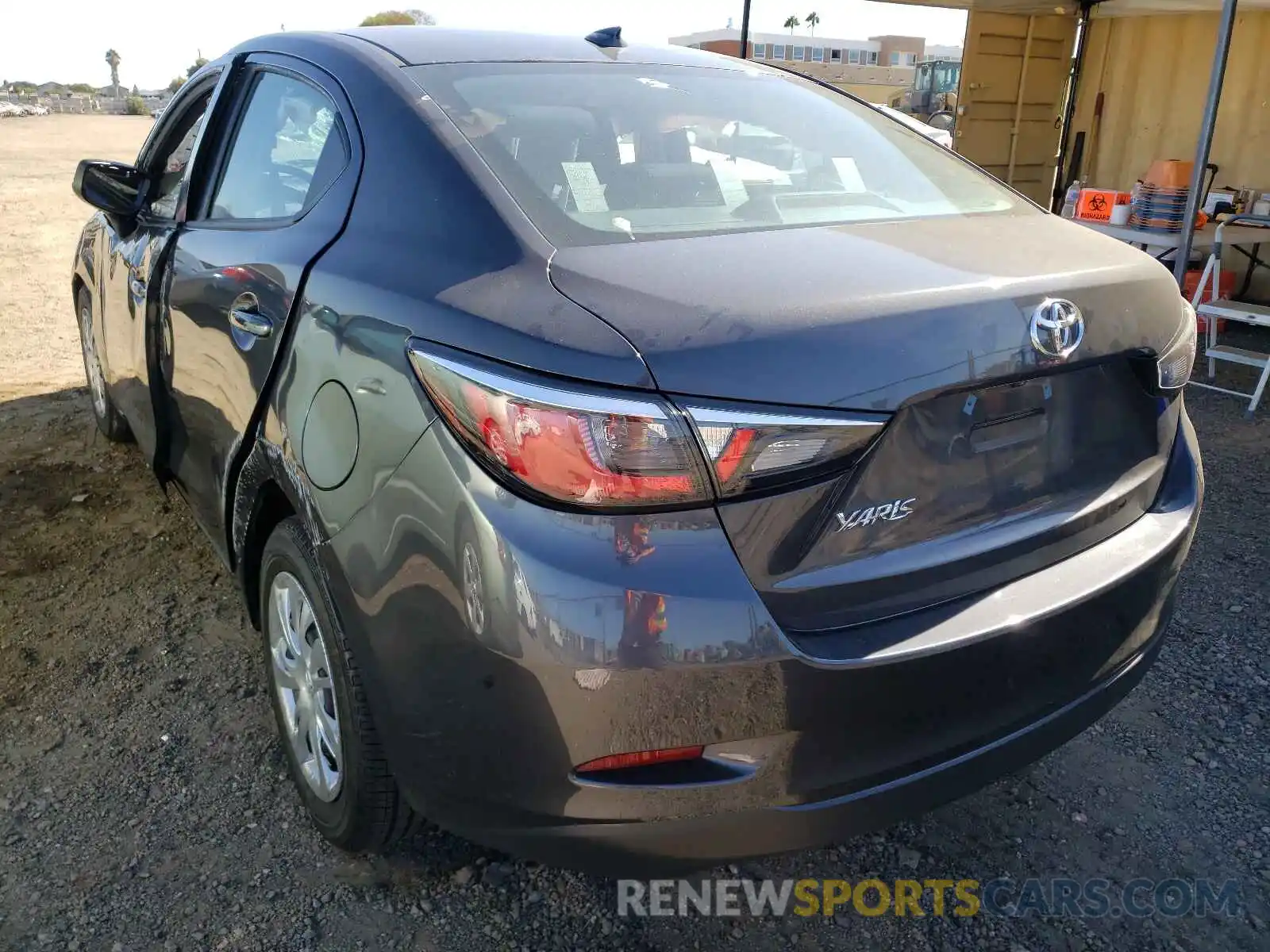 3 Photograph of a damaged car 3MYDLBYV9KY507395 TOYOTA YARIS 2019