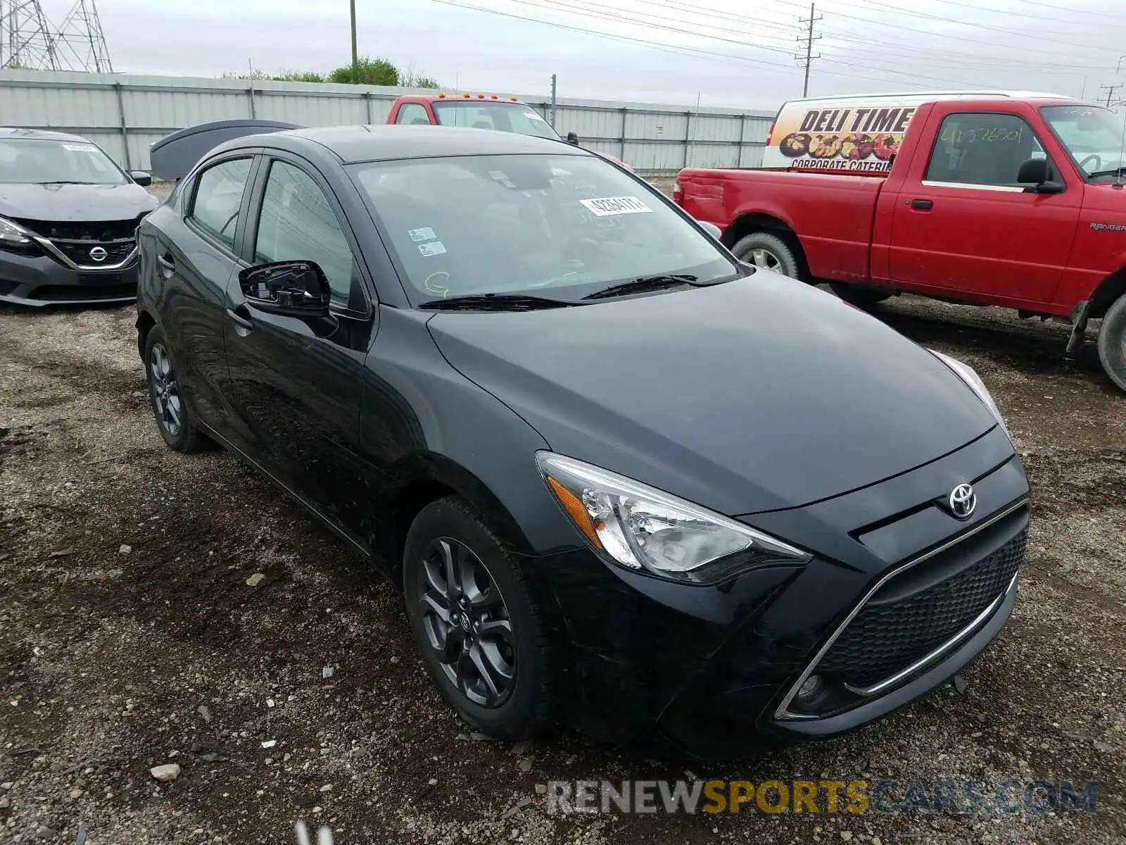 1 Photograph of a damaged car 3MYDLBYV9KY508613 TOYOTA YARIS 2019