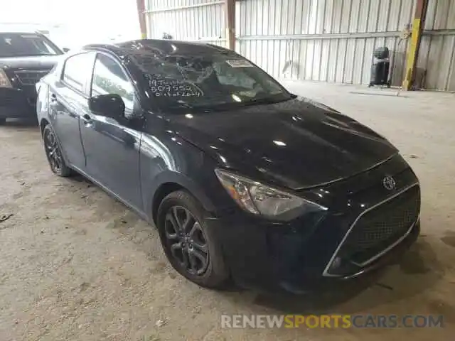 1 Photograph of a damaged car 3MYDLBYV9KY509552 TOYOTA YARIS 2019