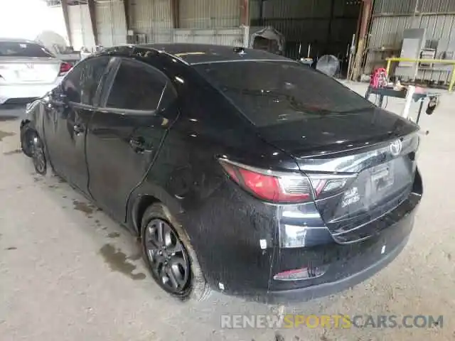 3 Photograph of a damaged car 3MYDLBYV9KY509552 TOYOTA YARIS 2019