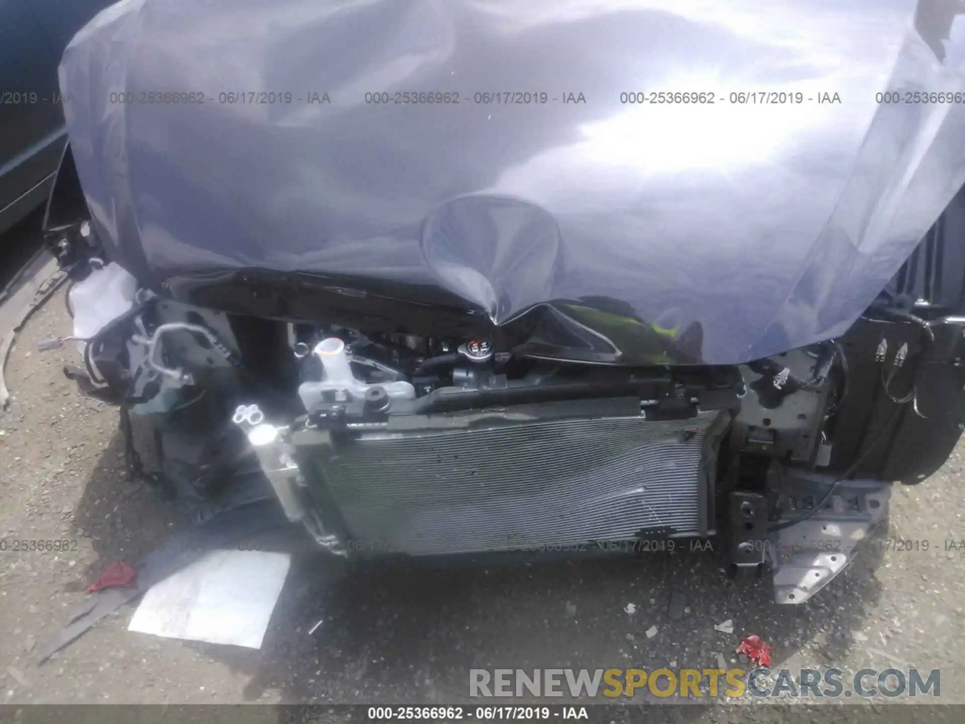 6 Photograph of a damaged car 3MYDLBYV9KY511141 TOYOTA YARIS 2019