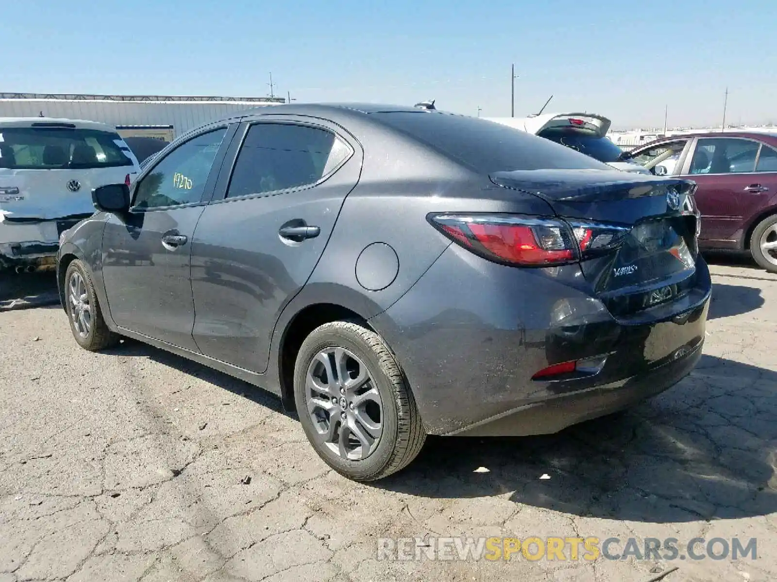 3 Photograph of a damaged car 3MYDLBYV9KY511267 TOYOTA YARIS 2019