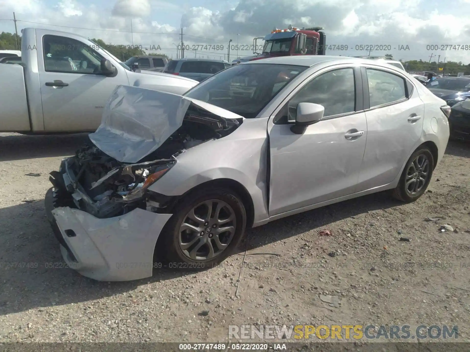 2 Photograph of a damaged car 3MYDLBYV9KY512676 TOYOTA YARIS 2019