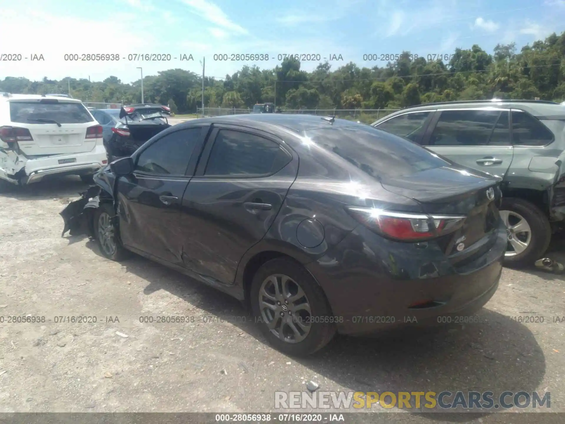 3 Photograph of a damaged car 3MYDLBYV9KY513505 TOYOTA YARIS 2019