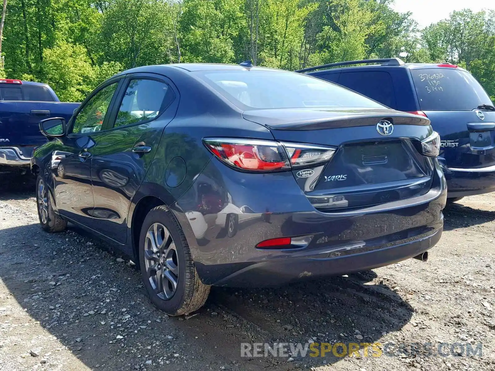 3 Photograph of a damaged car 3MYDLBYV9KY514072 TOYOTA YARIS 2019