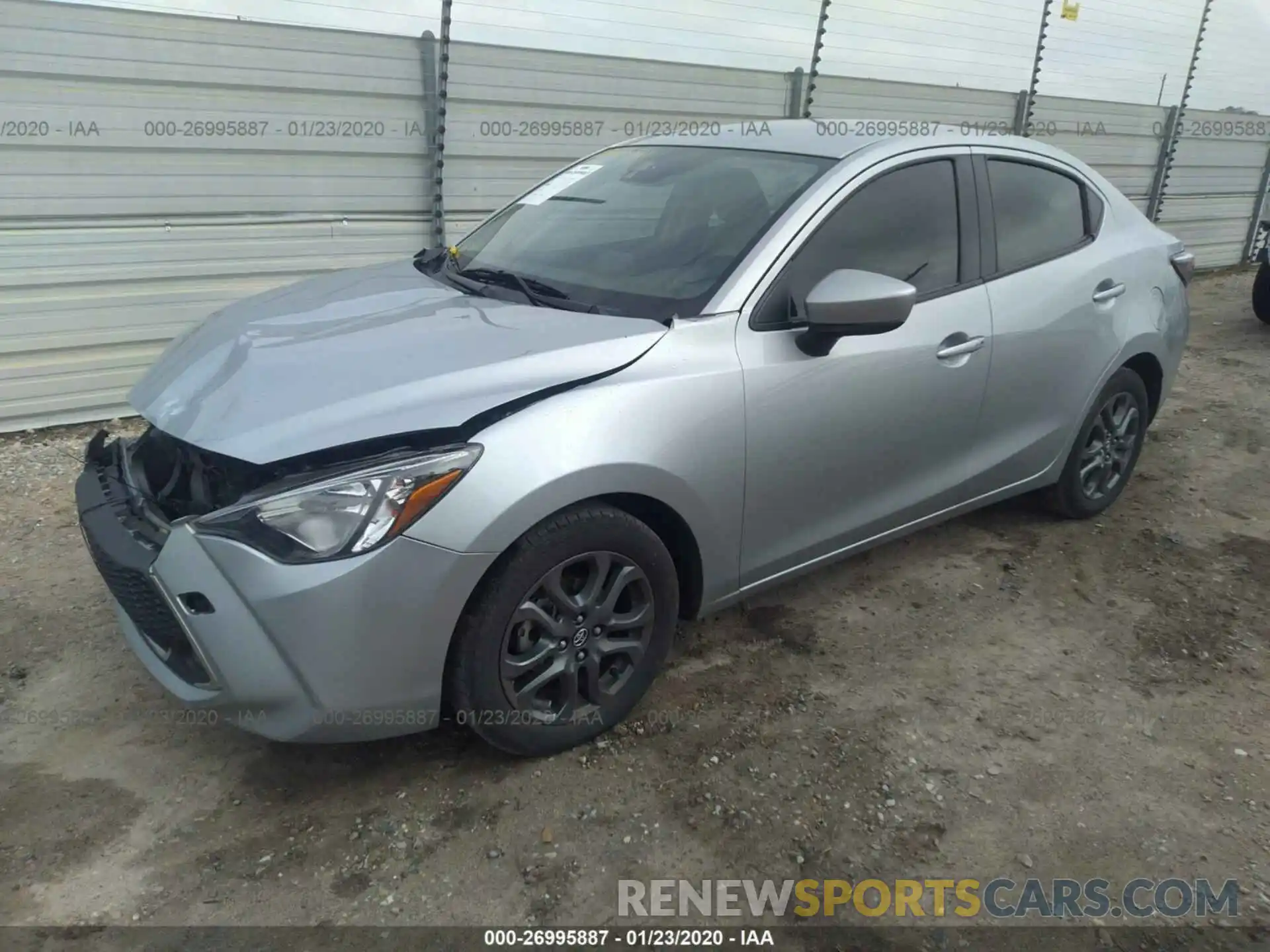 2 Photograph of a damaged car 3MYDLBYV9KY514492 TOYOTA YARIS 2019