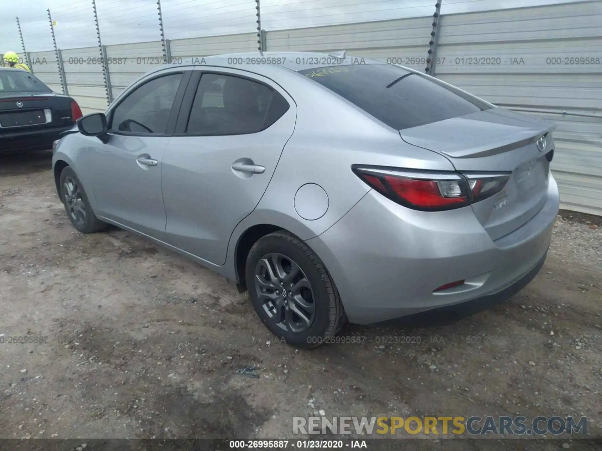 3 Photograph of a damaged car 3MYDLBYV9KY514492 TOYOTA YARIS 2019