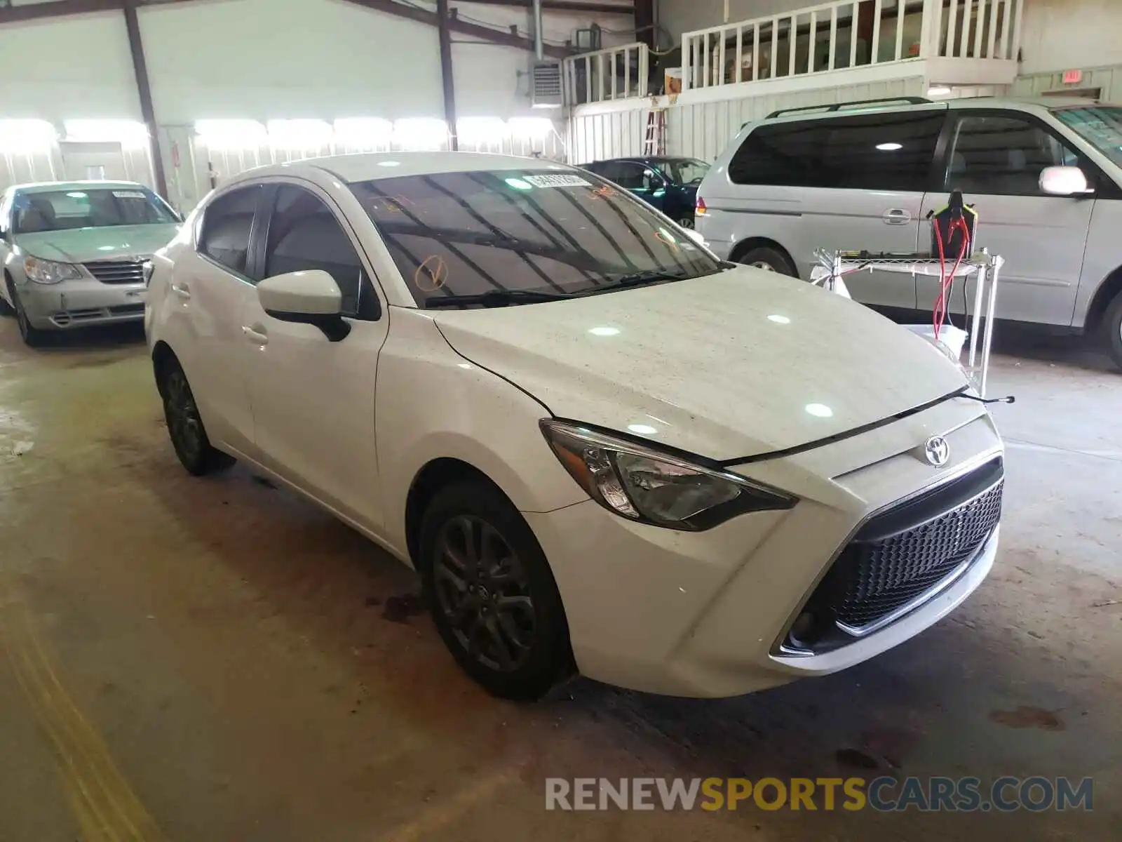 1 Photograph of a damaged car 3MYDLBYV9KY514900 TOYOTA YARIS 2019