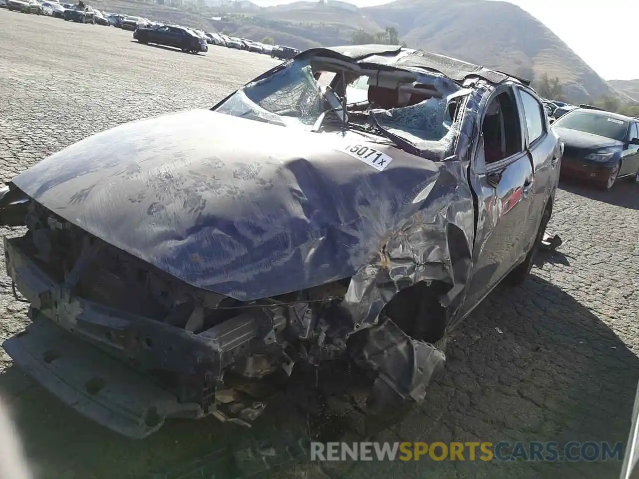 2 Photograph of a damaged car 3MYDLBYV9KY515030 TOYOTA YARIS 2019