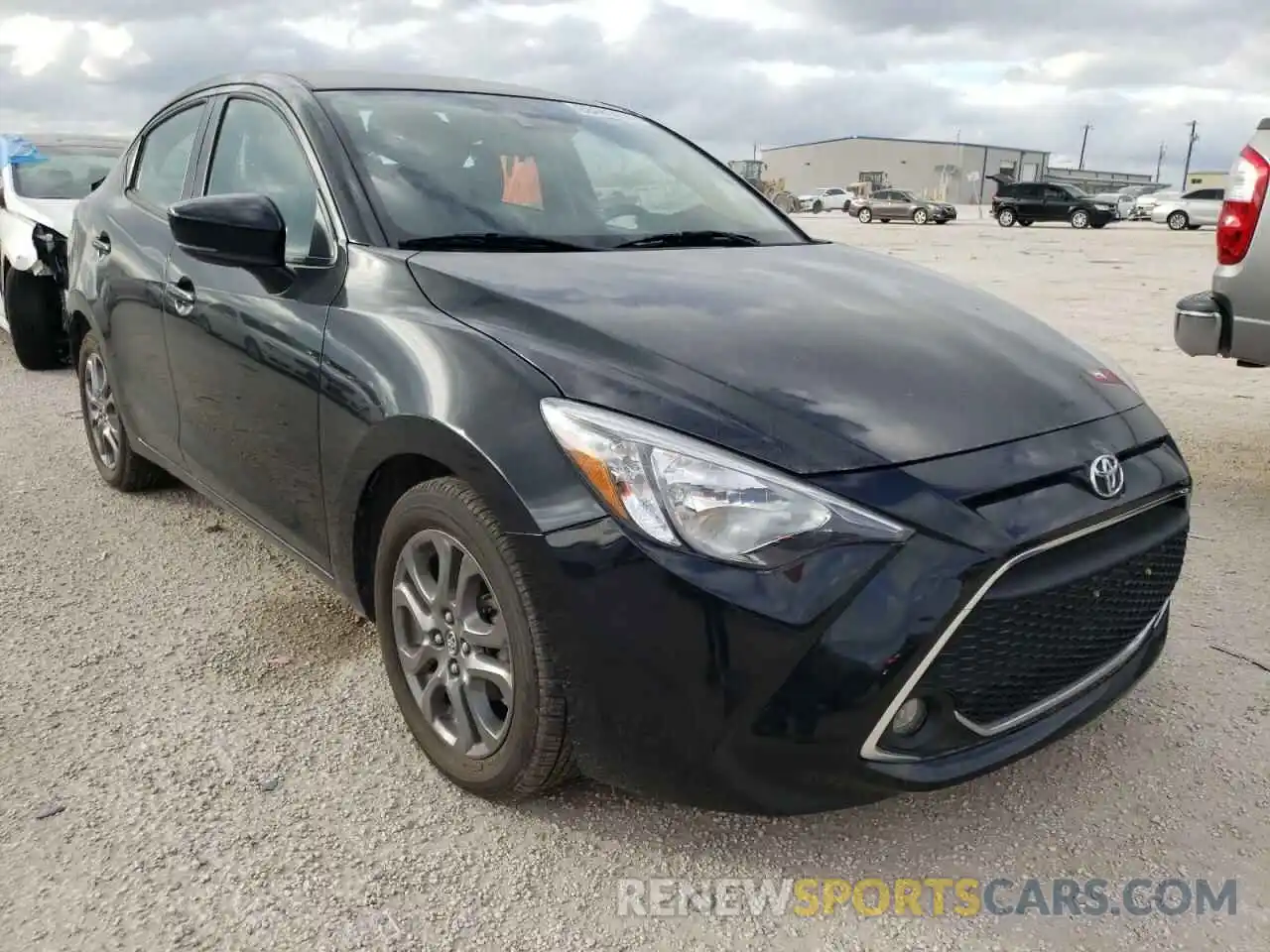 1 Photograph of a damaged car 3MYDLBYV9KY515206 TOYOTA YARIS 2019