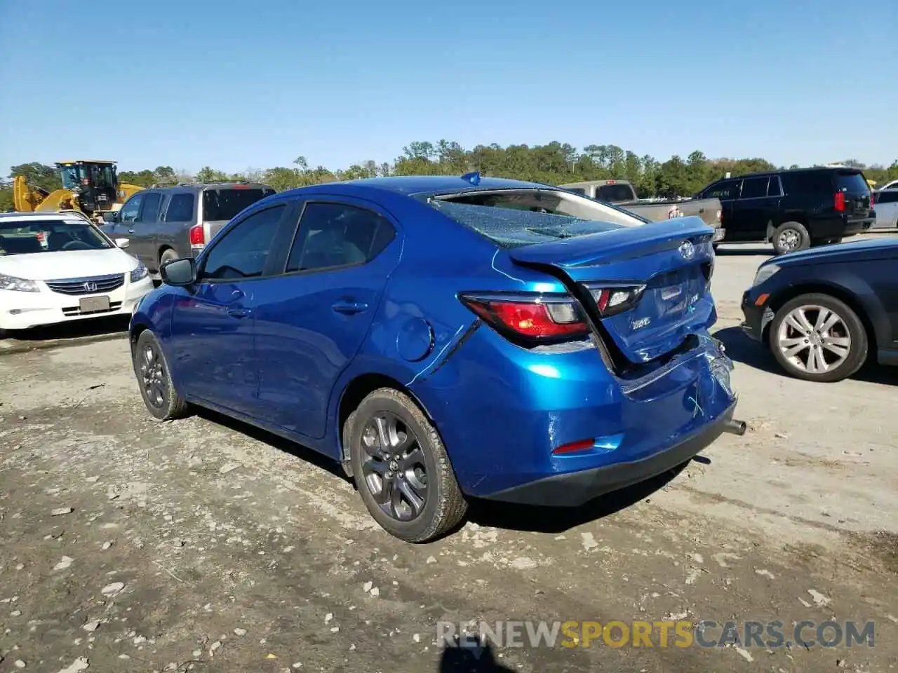 3 Photograph of a damaged car 3MYDLBYV9KY516484 TOYOTA YARIS 2019