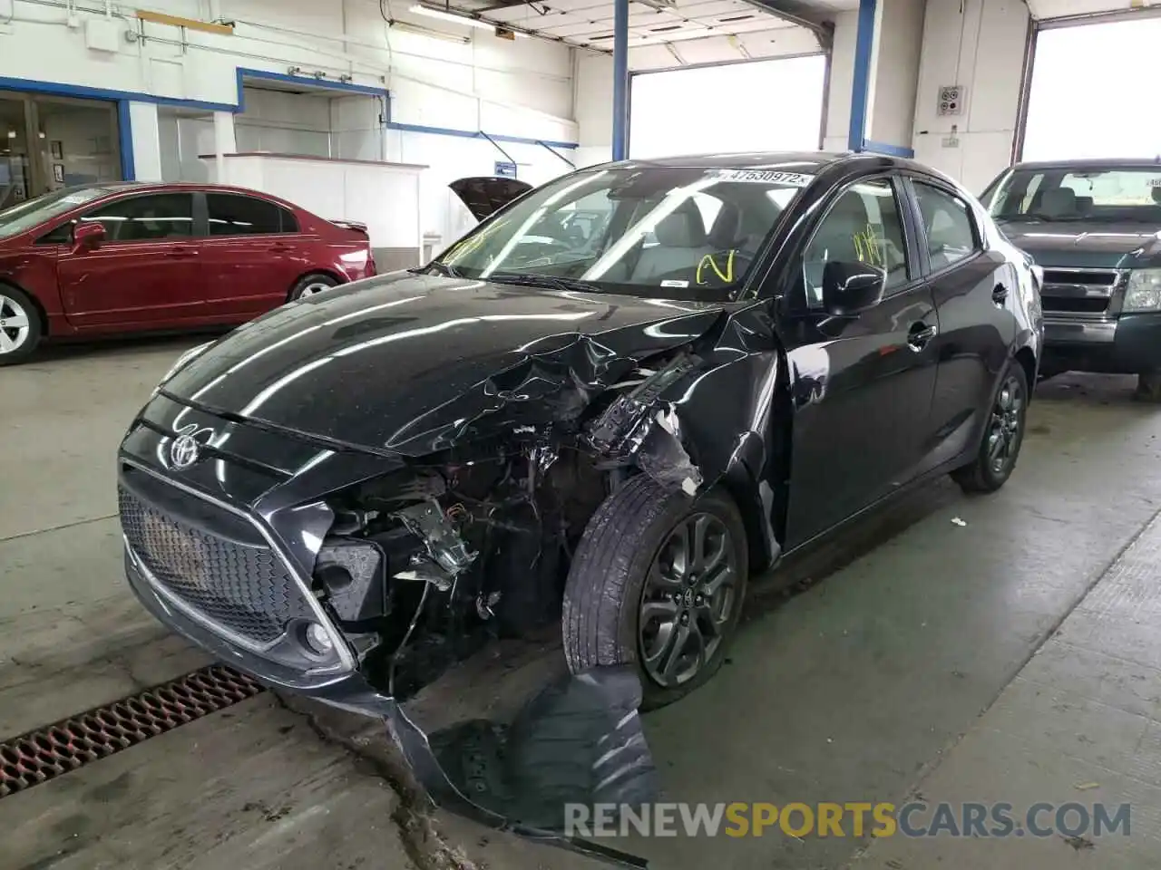 2 Photograph of a damaged car 3MYDLBYV9KY516761 TOYOTA YARIS 2019